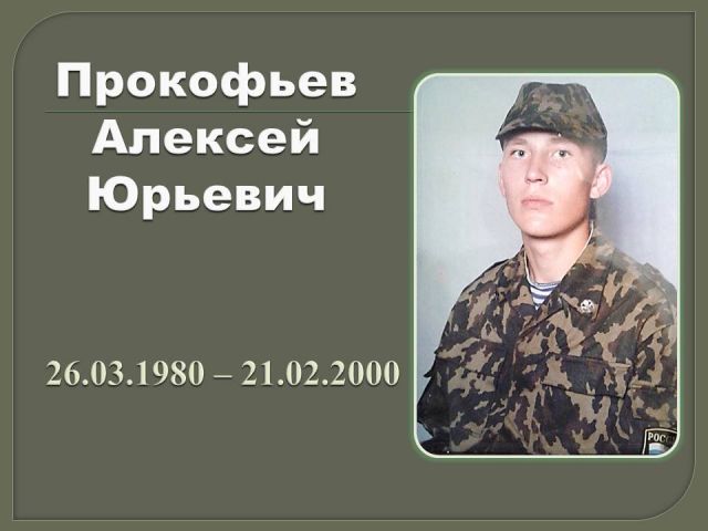 Прокофьев Алексей Юрьевич